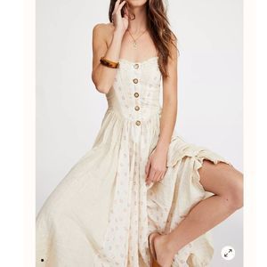 NWT Free People Amanda Midi Dress